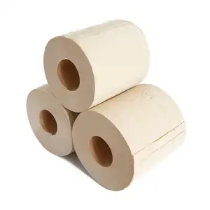 Papel higiénico Biodegradable de 1 a 3 capas, Etiqueta Privada, venta al por mayor, de Bambú