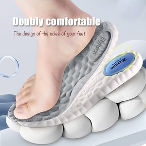 Semelles intérieures pour chaussures <span class=keywords><strong>de</strong></span> football homme femme, coussin <span class=keywords><strong>d</strong></span>'air, massage 4D, soutien <span class=keywords><strong>de</strong></span> la voûte plantaire, respirantes, pour la course à pied - Product Image 4