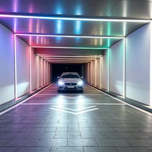 Bande lumineuse LED intelligente pour <span class=keywords><strong>garage</strong></span>, avec contrôle par application, RGB, gradation, détection radar, pour rampes de <span class=keywords><strong>garage</strong></span> et parkings souterrains - Product Image 3