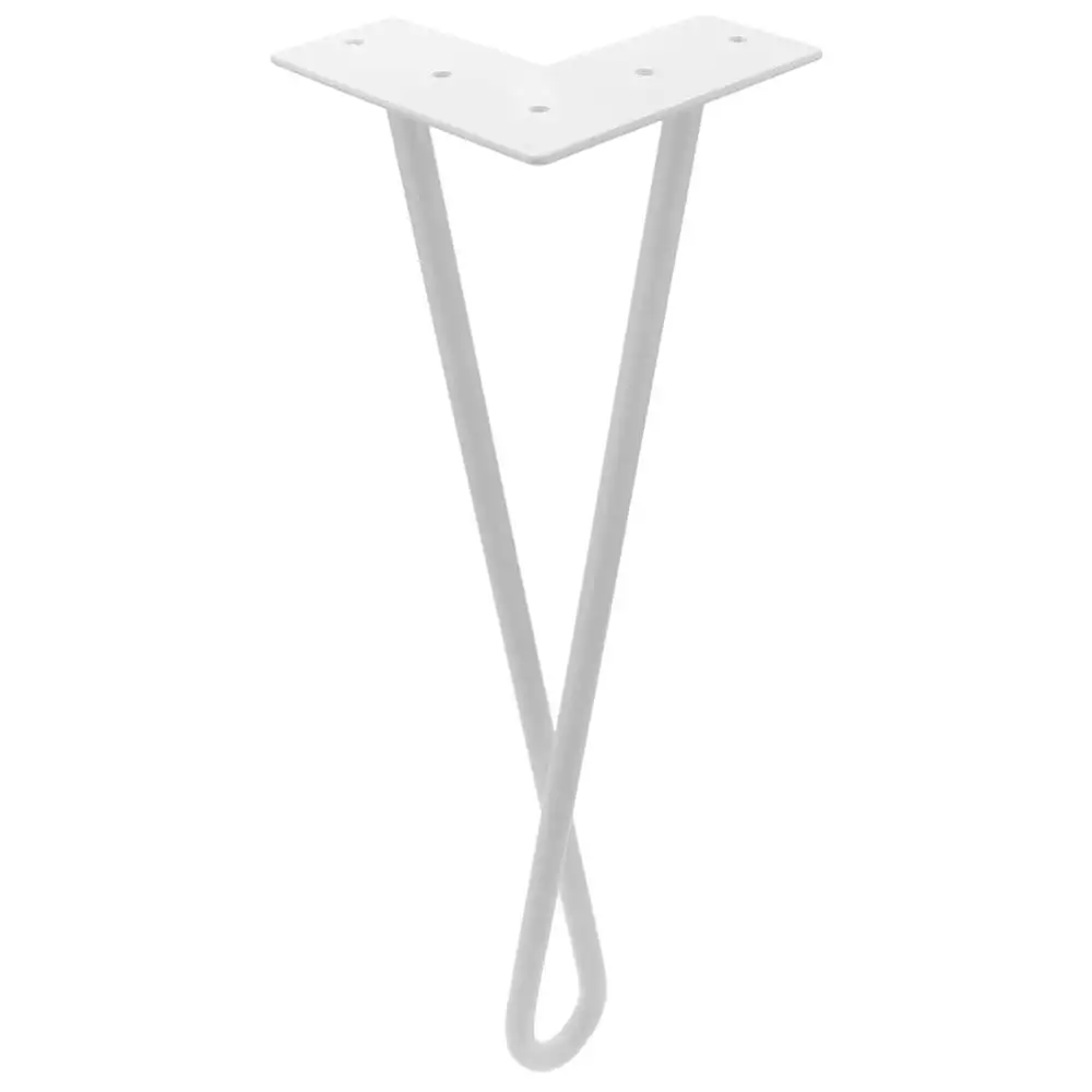 Patas de mesa Sondoly Hairpin con diseño industrial de metal resistente para mesas de centro, escritorios modernos y mesitas de noche, dos varillas,
