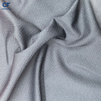 Tissu jacquard simple face en nylon-spandex, léger et respirant, idéal pour les vêtements de yoga et de sport, avec une excellente élasticité