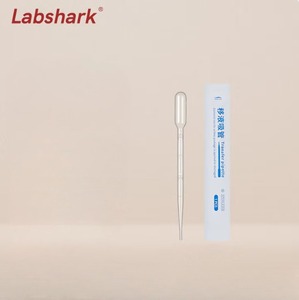 Pipette de pasteurisation aseptique Labshark Pipette <span class=keywords><strong>Pasteur</strong></span> jetable en plastique en caoutchouc Emballage indépendant pour laboratoires - Product Image 2