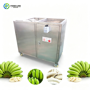 Machine à peler les plantains 1500 <span class=keywords><strong>kg</strong></span>/h, machine à peler et à trancher les plantains en acier inoxydable - Product Image 2