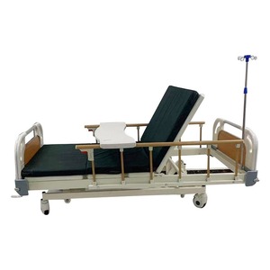 Letto Ospedaliero Manuale Economico a 3 Manovelle per Pazienti, per Cliniche e Ospedali - Product Image 5