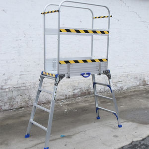 ANSI APPROVED Custom Logo <strong>Working</strong> <strong>Platform</strong> <strong>Ladder</strong> Aluminum <strong>Ladder</strong> <strong>Working</strong> Bench - Product Image 5