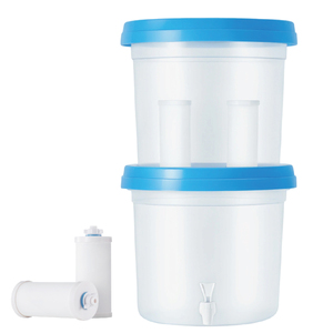 Purificateur d'eau <span class=keywords><strong>portable</strong></span> à gravité de 3,7 gallons pour l'extérieur et la maison, système de purification manuel avec filtre en céramique - Product Image 6
