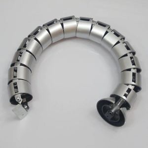 Jin Aoding Serpentine Tube Silver Snake Cable Tray pour la gestion des câbles d'ordinateur de bureau, modèle 001 Sxg01 - Product Image 4