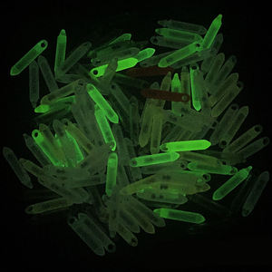 YOUME-Tube d'insertion de hochets de pêche lumineux pour ver souple, leurre de pêche, barre sonore, secouer, attirer les <span class=keywords><strong>mouches</strong></span>, 100 pièces/sac - Product Image 2