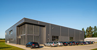 Diseño de Almacén Prefabricado, Taller Industrial Profesional, Estructura de Acero, Edificio de Almacén en Venta, Edificio Comercial