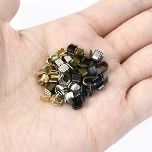 Meetee ZA212 10 # Accessoires de réparation de fermeture éclair Fermeture à glissière <span class=keywords><strong>avant</strong></span> en alliage de zinc Style U Fermeture à glissière supérieure et inférieure - Product Image 5