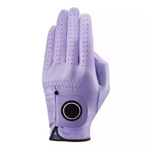 ถุงมือกอล์ฟหนังแท้สำหรับผู้ชาย, ถุงมือกอล์ฟหนังแท้ % คุณภาพระดับพรีเมียมทนทานทั้งสองด้านขวาระบายอากาศแบบเต็มนิ้ว - Product Image 4