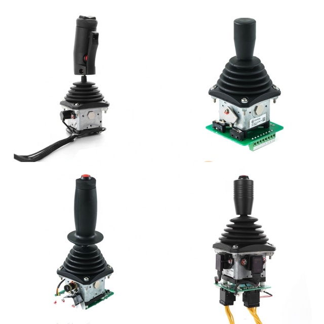 Potentiometer or Hall Effect Angle Detection Long Life Joystick Controller for Electro-hydraulic Control System