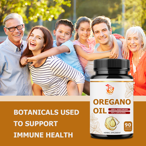 Cápsulas de Aceite de Orégano 100% Vegetarianas, Suministro de Fábrica, con Hoja de Orégano Silvestre del Mediterráneo, Apoyo a la Salud Digestiva, a Base de Hierbas - Product Image 5