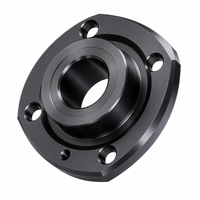Bride en acier OEM SCM440 usinée sur mesure par CNC pour l'automatisation, service d'usinage CNC direct usine avec détails de chanfreinage