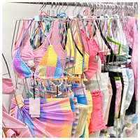 Mix kledingbalen zwemkleding hardware fabriek outlet nieuw product zwemkleding, kledingvoorraad zwemkleding strandkleding sexy casual fruit