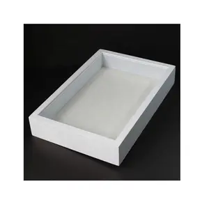 คลาสสิก10X10สีขาวที่กำหนดเองไม้ขนาดใหญ่3D ศิลปะกล่องลึกกรอบรูปเงา Boxpicture เฟรมสำหรับตกแต่งบ้าน