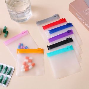 ถุงซิปล็อคพลาสติก PVC แบบฝ้าขนาดเล็ก พิมพ์โลโก้ได้ สำหรับใส่เครื่องประดับผม แหวน EVA และบรรจุภัณฑ์อื่นๆ - Product Image 6