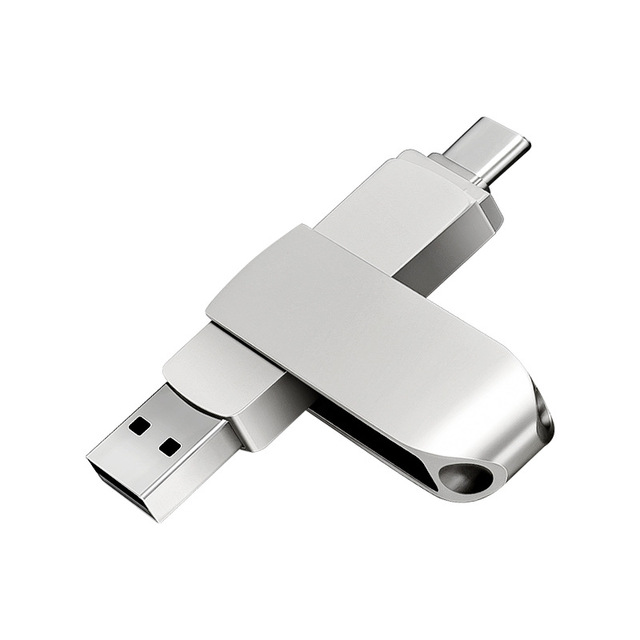 Type-C USB3.0 Dual-use for PC and Mobile Phone USB Flash Drive Large Capacity 16G 32G 64G High-Speed Metal USB Flash Drive