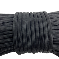 Cordon de parachute tactique en nylon RopeNet, diamètre 4 mm, corde tressée en spirale, longueur personnalisée, bracelets de sport d'extérieur