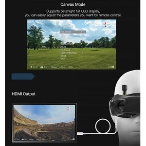 2023 News Skyzone SKY04O OLED 5.8G 48CH Steady View Receiver 1024X768 DVR FPV Motors Gog/gles Head Tracker Fan <b>RC</b> Racing <b>Drone</b> - Product Image 5