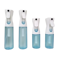 Flacon pulvérisateur à gâchette en plastique PET de 200ml à 500ml avec bouchon en PP Flacon pulvérisateur vide continu à brume fine