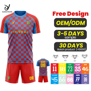 Camisa de Futebol Respirável DCY por Atacado, Camisa de Futebol com Sublimação Total, Camisa de Futebol Personalizada Retro 2526 - Product Image 1