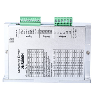 ไดรฟ์ดิจิตอล AC40V-80V 7.2A ที่ได้รับการรับรองมาตรฐาน CE สำหรับมอเตอร์หน้าแปลน 86 ตัว สายการผลิตอัตโนมัติและแขนหุ่นยนต์ - Product Image 1