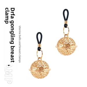 Pinces à seins sexy <span class=keywords><strong>et</strong></span> provocantes avec clochette <span class=keywords><strong>et</strong></span> sangles, ensemble de plugs anaux <span class=keywords><strong>et</strong></span> bande en caoutchouc de silicone pour usage mammaire, jouet féminin - Product Image 2