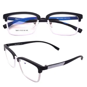 wenzhou stylish double color tr eyewear frames direct factory TR90 optical frame