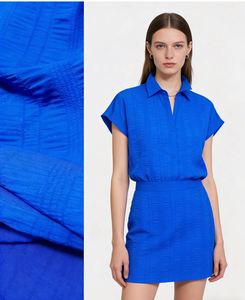 New Style Wholesale 125gsm 99% Polyester 1% Spandex Woven Fabric Durable Crinkle Eco-Friendly Breathable Girl's Cloth - Product Image 2