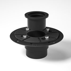 En gros, Siphon de sol de douche carré noir anti-odeur, à insérer dans les carreaux, avec grille de couverture 2 en 1 et grille filtrante brossée - Product Image 5