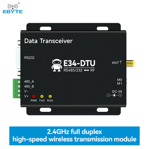 Ebyte E34-DTU(2G4D20) RS232 RS485 <b>Wireless</b> Iot DTU Data Transfer Unit <b>Wireless</b> Transceiver NRF24L01P 2.4g Rf <b>Receiver</b> - Product Image 2