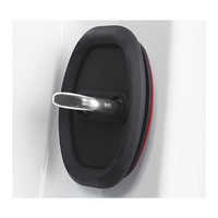 Coques de protection durables en silicone pour serrures de portières de voiture, silencieuses, antirouille, anti-bruit, accessoires intérieurs pour modèle de voiture 'Suit'