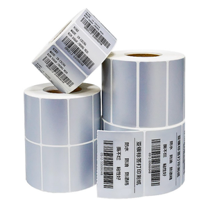 Nhiệt Độ Cao Không Thấm Nước Mạnh Mẽ Dính Pet Bạc Matte Polyester Nhãn Dán Nhãn Cho Các Thiết Bị Gia Đình C - Product Image 1