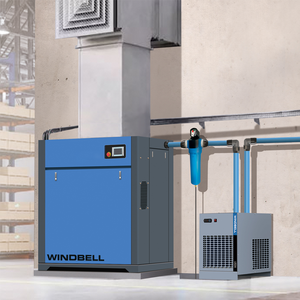 Compresor de Aire de Tornillo Industrial PM VSD de 20 HP y 15KW a Buen <span class=keywords><strong>Precio</strong></span> - Product Image 5