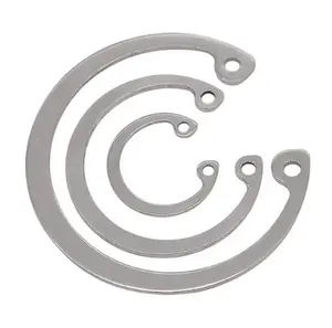 स्टेनलेस स्टील 304 स्टील जस्ता बनाए रखने की अंगूठी आंतरिक बाहरी छल्ले DIN471 तंग करती है के लिए शाफ्ट के लिए circlips दीन 472