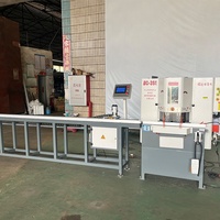 Sierra Circular Horizontal de Doble Cabezal WEIKA para Trabajos en Madera, Máquina de Corte a 45 Grados, 5.15kW, 380V, Velocidad del Husillo 4000r/min