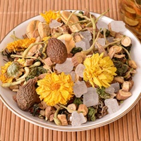 Premium Natuurlijke Blend Malva Noot en Chrysanthemum Kruidenthee Fruitthee Zakjes 12g/Zakje Gemengde Smaak