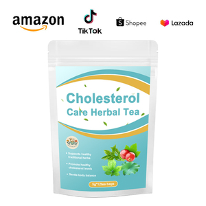 Tisane aux herbes pour le cholestérol : Mélange d'aubépine, de gynostème et de feuille de lotus pour favoriser un <span class=keywords><strong>taux</strong></span> sain de cholestérol - Product Image 2