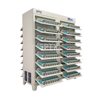 Testeur de capacité de batterie au lithium 256 canaux 10A 20A, machine de tri de cellules de batterie cylindriques personnalisée pour 18650-32140