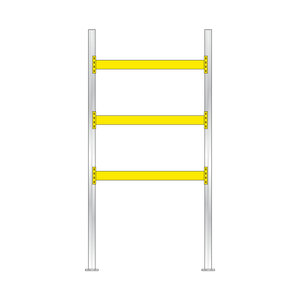 พาเลทเทนสำหรับ8 europaletten, bxtxh 2025X1100X4000mm, tragbalenen MIT 38 mm spanplattenböden, fachlast 2200 kg /tragbal - Product Image 1