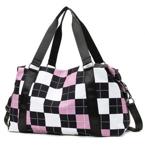 Bolsa de gimnasio BSCI Factory, impermeable, portátil, multifuncional, bandolera, para hombre, bolsa de lona, para viajes de negocios transfronterizos - Product Image 2