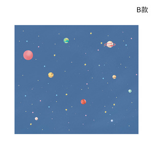 Carta <span class=keywords><strong>da</strong></span> parati spaziale murale per camera dei bambini razzo cielo stellato universo sfondo carta <span class=keywords><strong>da</strong></span> parati murale stanza del <span class=keywords><strong>ragazzo</strong></span> cartone animato rivestimento murale - Product Image 4