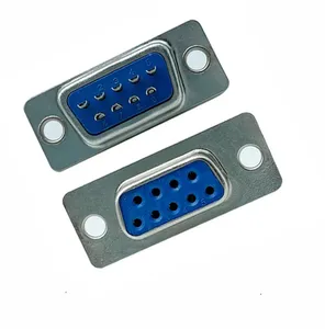 Serial port DB9 Solderless connector RS232 RS485 9 Pin conversion terminal DB9 solderless male female terminal connector