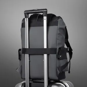 กระเป๋าเป้สะพายหลัง Imaiwill Felix-177 สำหรับเดินทาง/ธุรกิจ  คุณภาพสูง ความจุเยอะ ผลิตจากวัสดุรีไซเคิล ทนทาน ทันสมัย  พร้อมสกรีนโลโก้ตามสั่ง - Product Image 5