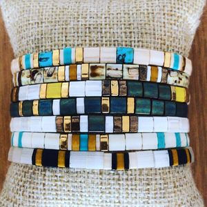 <strong>Boho</strong> <strong>Bracelet</strong> Tila Beads Miyuki Jewelry , Wholesale Trending Jewelry Seed Bead Friendship <strong>Bracelet</strong> - Product Image 3