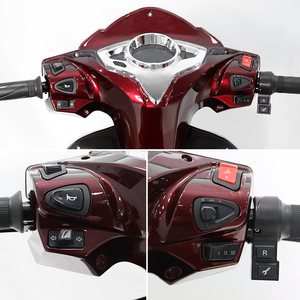 Quality Assurance Electric Motorcycle 12 Inch 27H 1800W Front Disc and Rear Drum CKD Price OEM <b>E</b>-<b>scooter</b> Factory - Product Image 5
