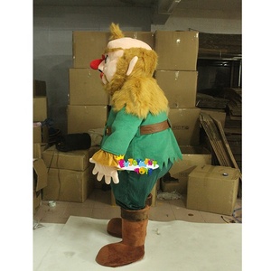 Costume de mascotte oncle barbu de dessin animé personnalisé populaire Costume de fête adulte de mascotte d'oncle barbu drôle - Product Image 2