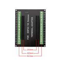 Module DIY Carte double couche ESP32 Carte d'extension compatible avec la carte de développement ESP32 WIFI BLE CP2102