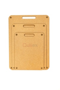 Tabla de cortar de pino epicúreo duradera compuesta antideslizante, bloques de cortar de fibra de pino, tabla de cortar de fibra de madera apta para lavavajillas - Product Image 4